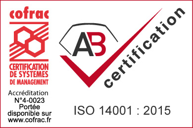 Certification COFRAC ISO 14001