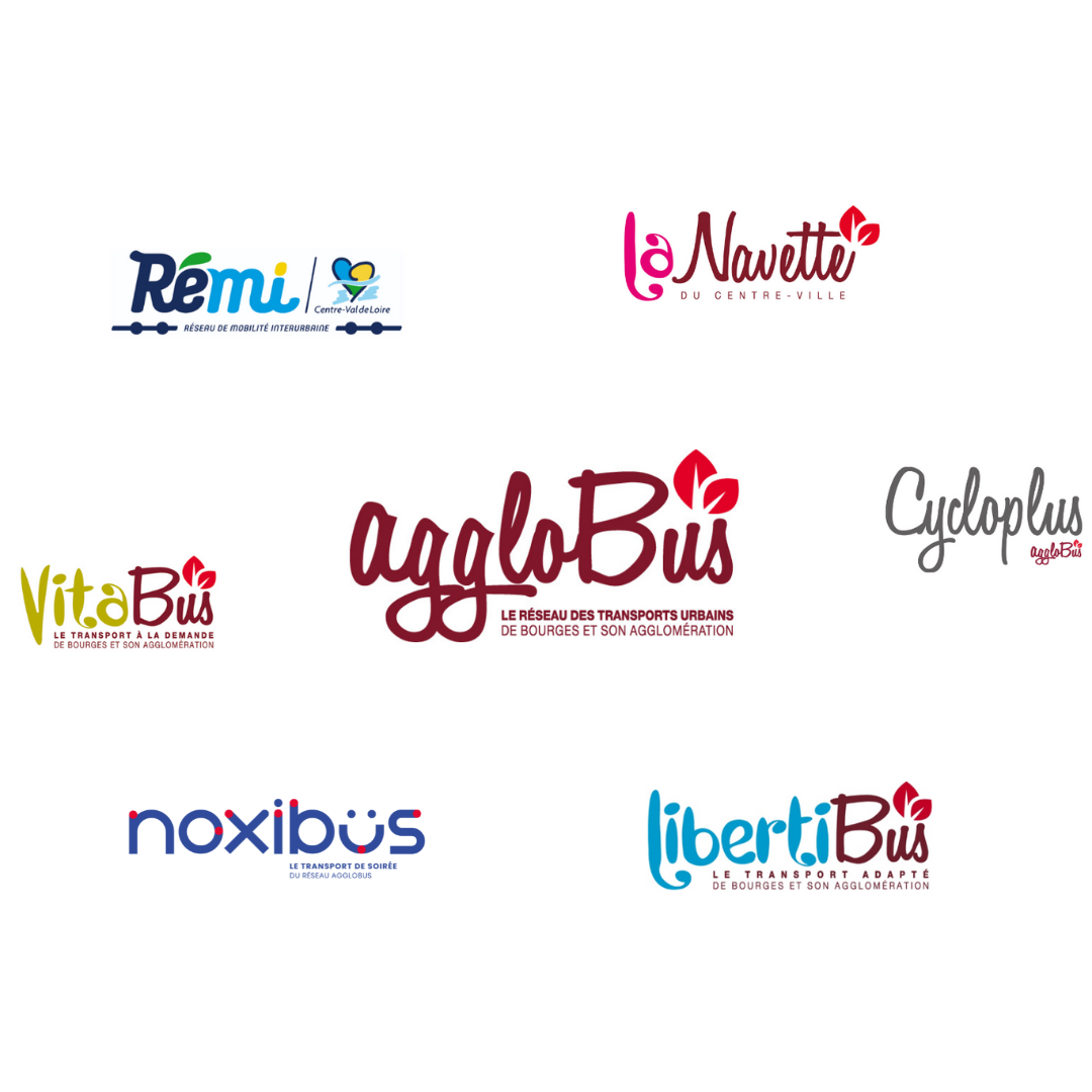 Logos des services AggloBus