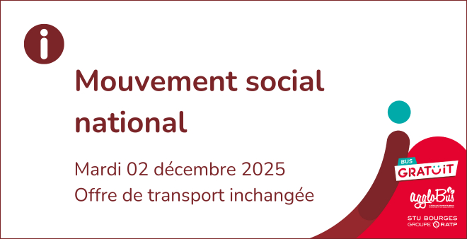 Visuel actu offre de transport mouvement social national du 2 décembre 2025