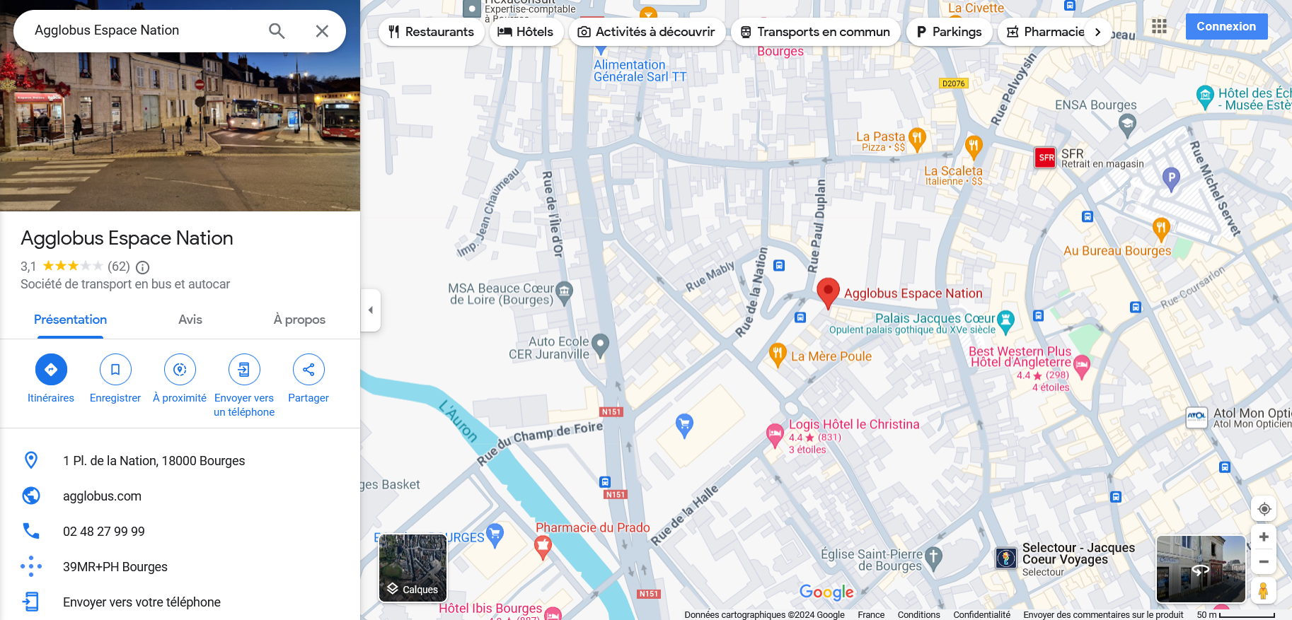 Plan Espace Nation
