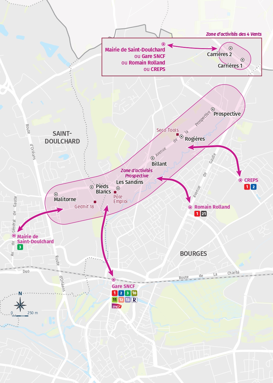 Plan PROSPECTIVE MALITORNE 4 VENTS