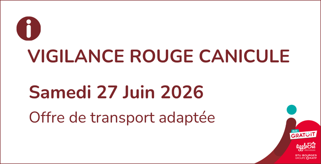 VIGILANCE ROUGE CANICULE