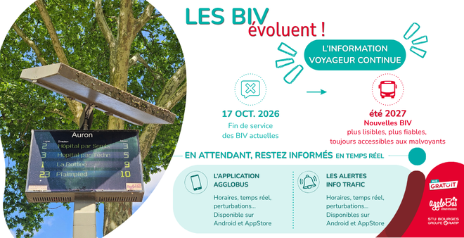 Les BIV évoluent