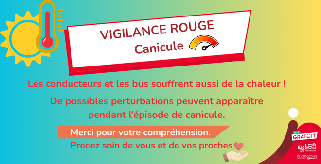 Vigilance rouge canicule