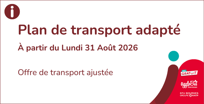 Plan de transport adapté