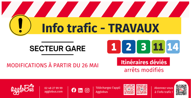 Visuel actu modifications déviations secteur Gare
