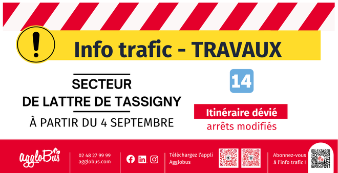Travaux secteur De Lattre de Tassigny
