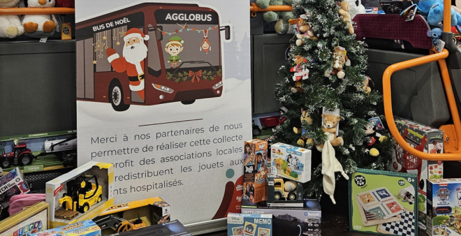 Intérieur Bus de Noël