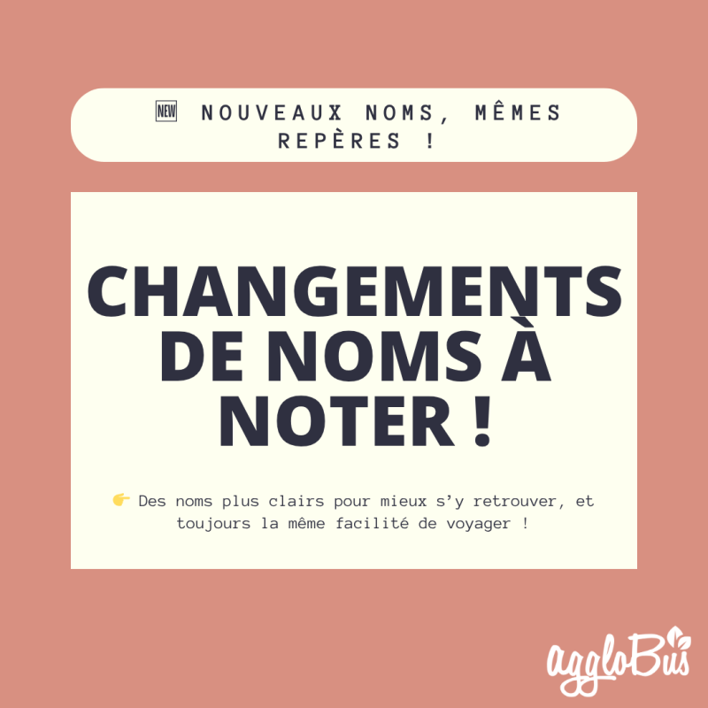 Nouveaux noms