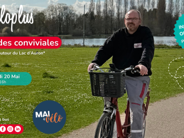 Visuel Balade Mai à vélo