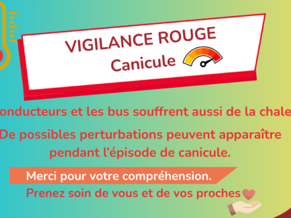 Vigilance rouge canicule