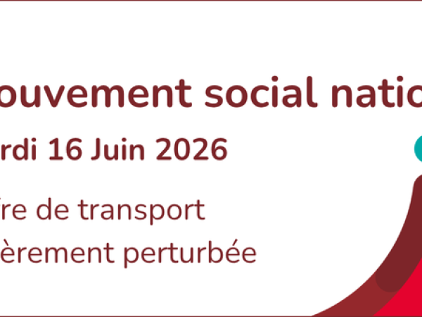 Mouvement social national Mardi 16 Juin 2026