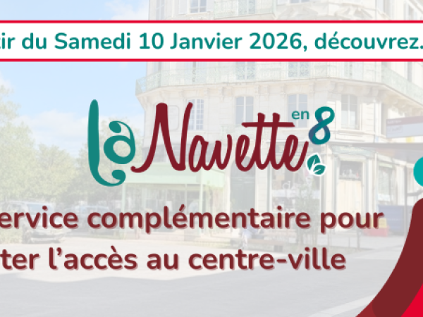 Navette en 8 visuel actu