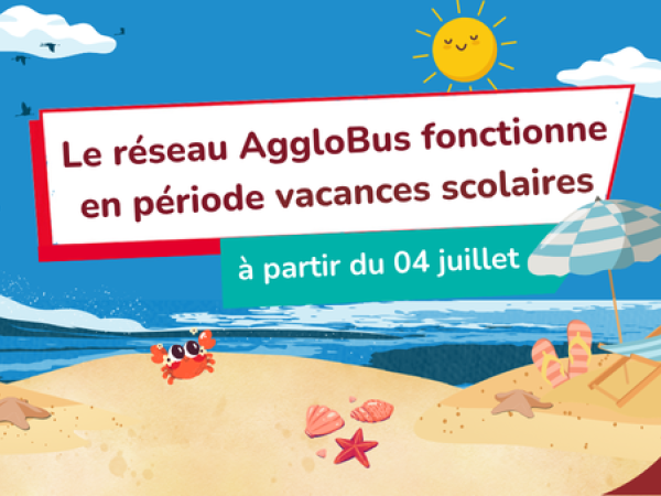 Horaires vacances scolaires du 4 juillet au 30 août